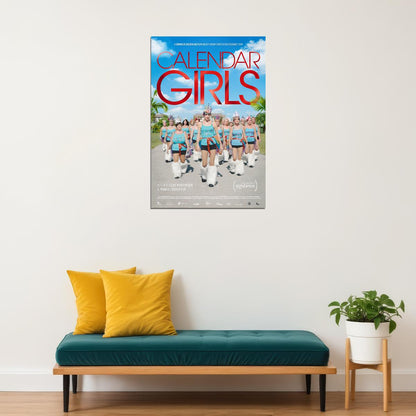 Calendar Girls 2022 Movie Documentary Dance Poster Wall Art Print Home Wall Decor - xonomax