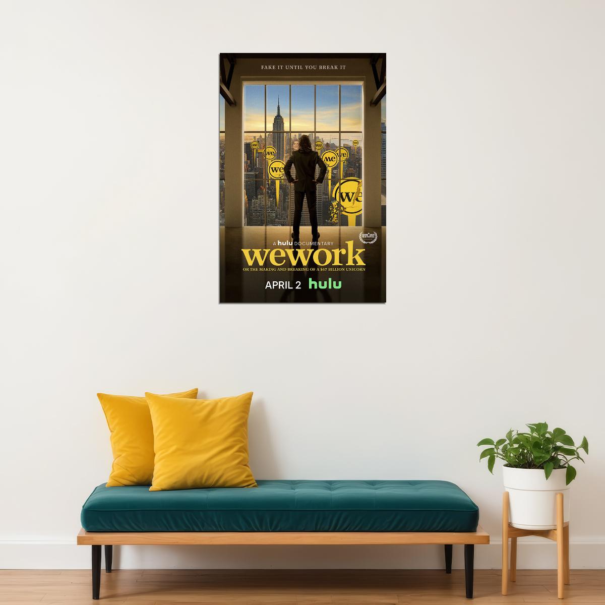 Making And Breaking Of A $47 Billion Unicorn Movie Poster Wall Art Print Home Wall Decor - xonomax