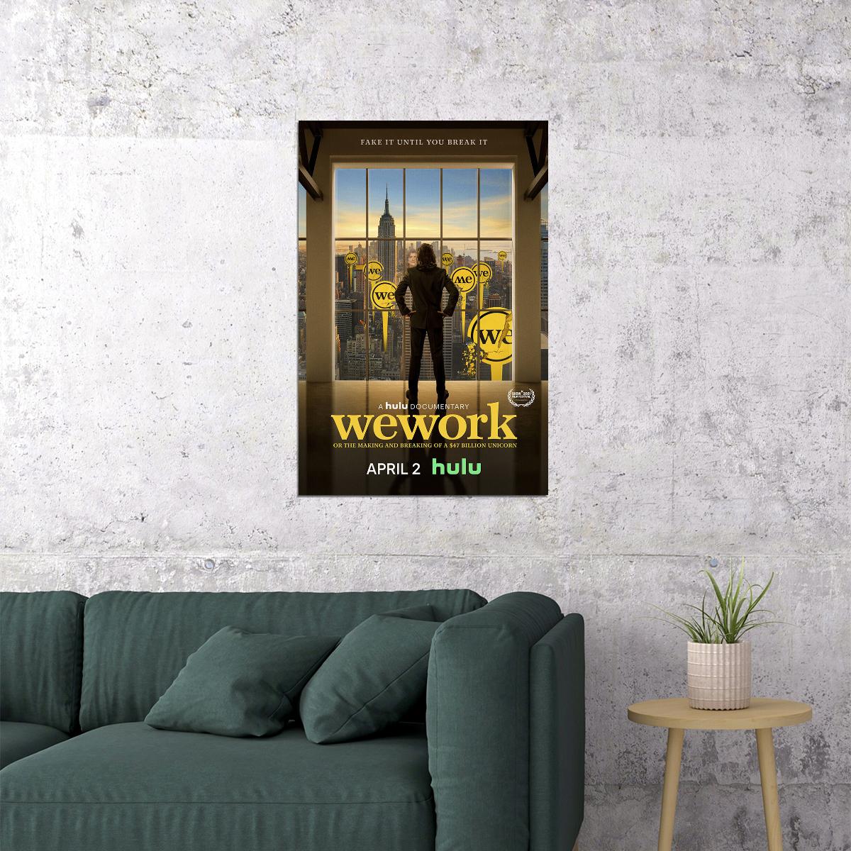 Making And Breaking Of A $47 Billion Unicorn Movie Poster Wall Art Print Home Wall Decor - xonomax