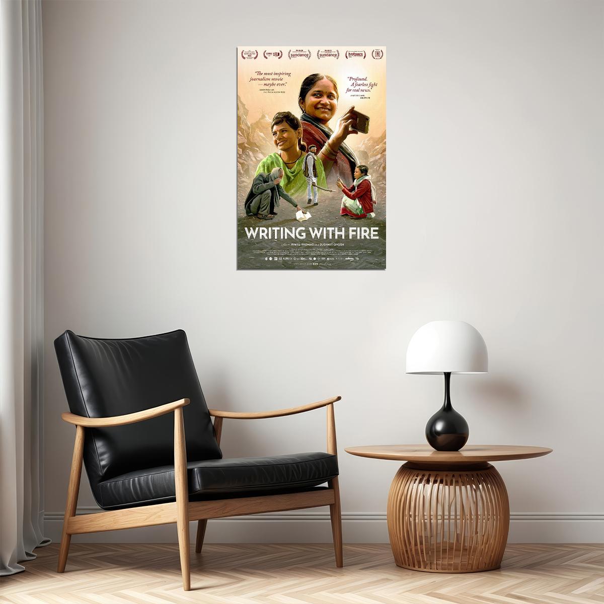 Writing With Fire Documentary History Poster Wall Art Print Home Wall Decor - xonomax