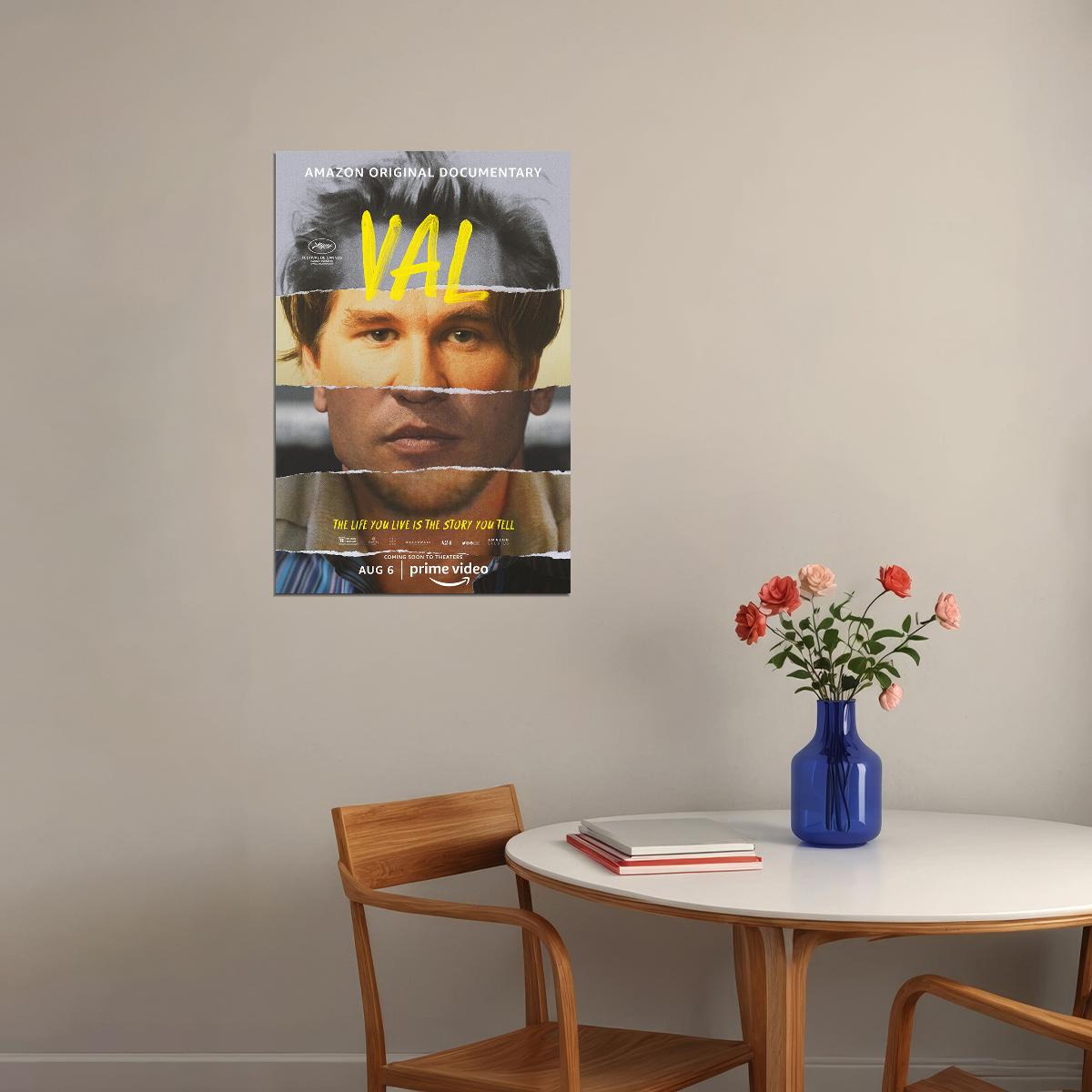 Val Movie 2021 Documentary History Poster Wall Art Print Home Wall Decor - xonomax