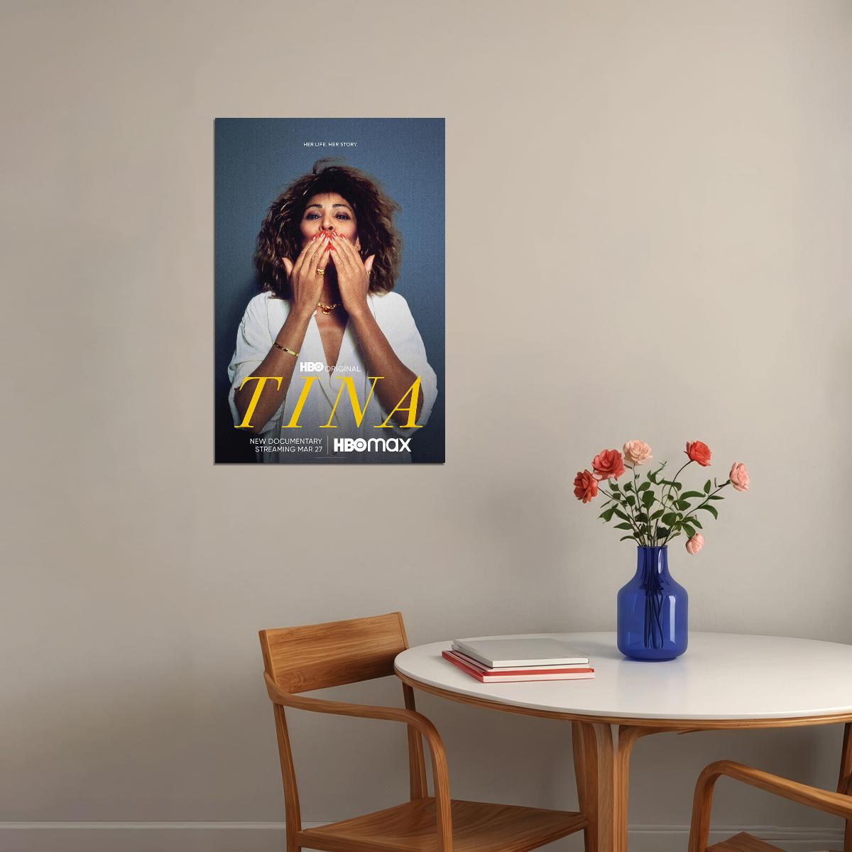 Tina 2021 Documentary Biography Music History Poster Wall Art Print Home Wall Decor - xonomax