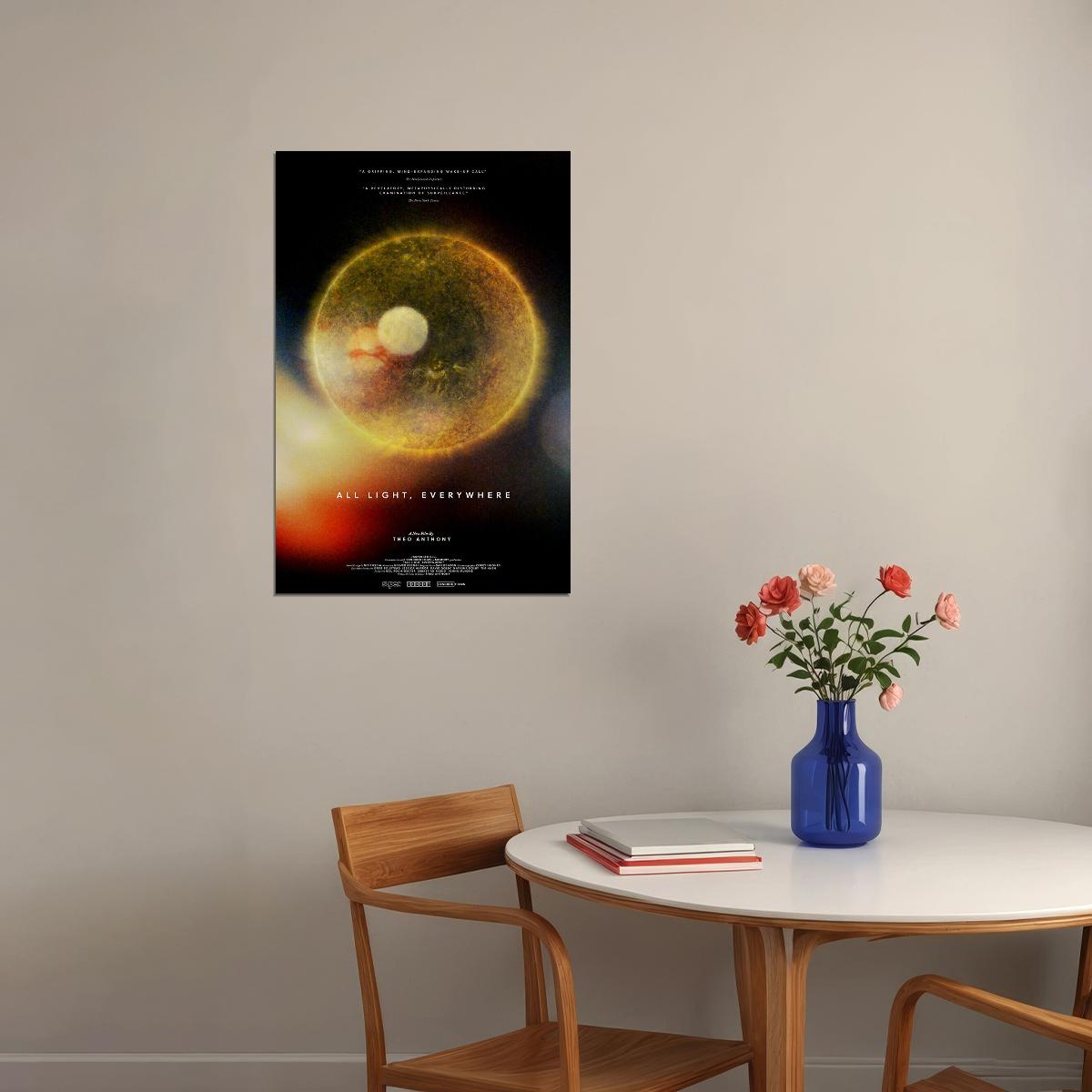 All Light Everywhere Movie Documentary Poster Wall Art Print Home Wall Decor - xonomax