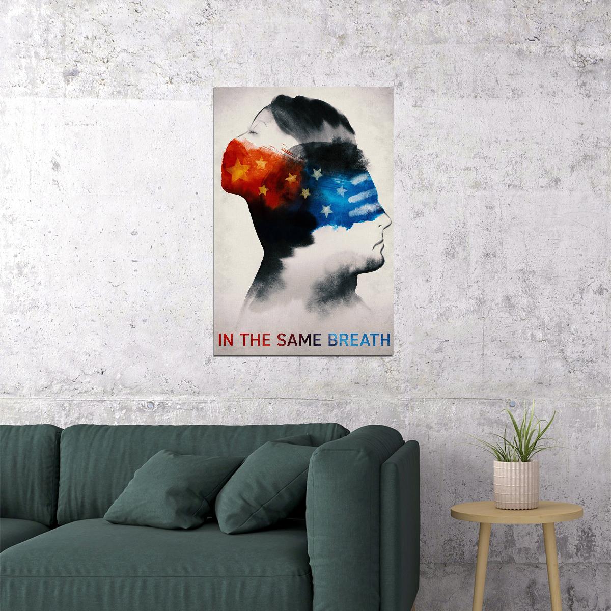 In The Same Breath Movie Documentary Poster Wall Art Print Home Wall Decor - xonomax