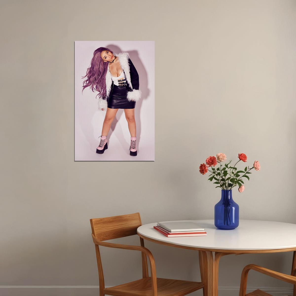 Doja Cat Hip Hop Rap Music Beauty Girl Poster Wall Art Print Home Wall Decor - xonomax