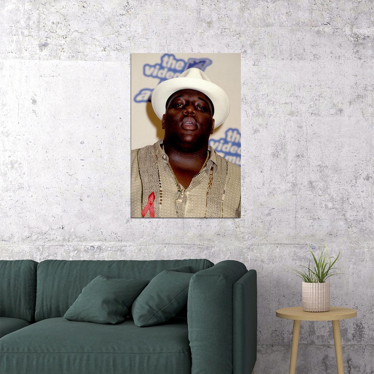 Notorious Big Biggie Smalls Music Rapper Poster Wall Art Print Home Wall Decor - xonomax