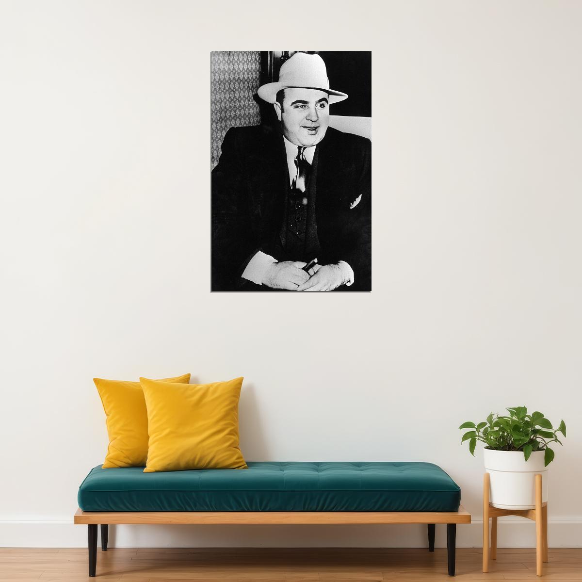Al Capone Great Mafia Poster Wall Art Print Home Wall Decor - xonomax