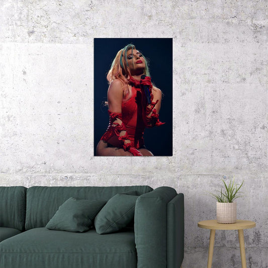 Lady Gaga 2017 World Tour Singer Star Poster Wall Art Print Home Wall Decor - xonomax