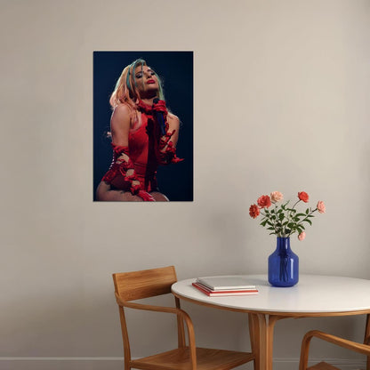 Lady Gaga 2017 World Tour Singer Star Poster Wall Art Print Home Wall Decor - xonomax