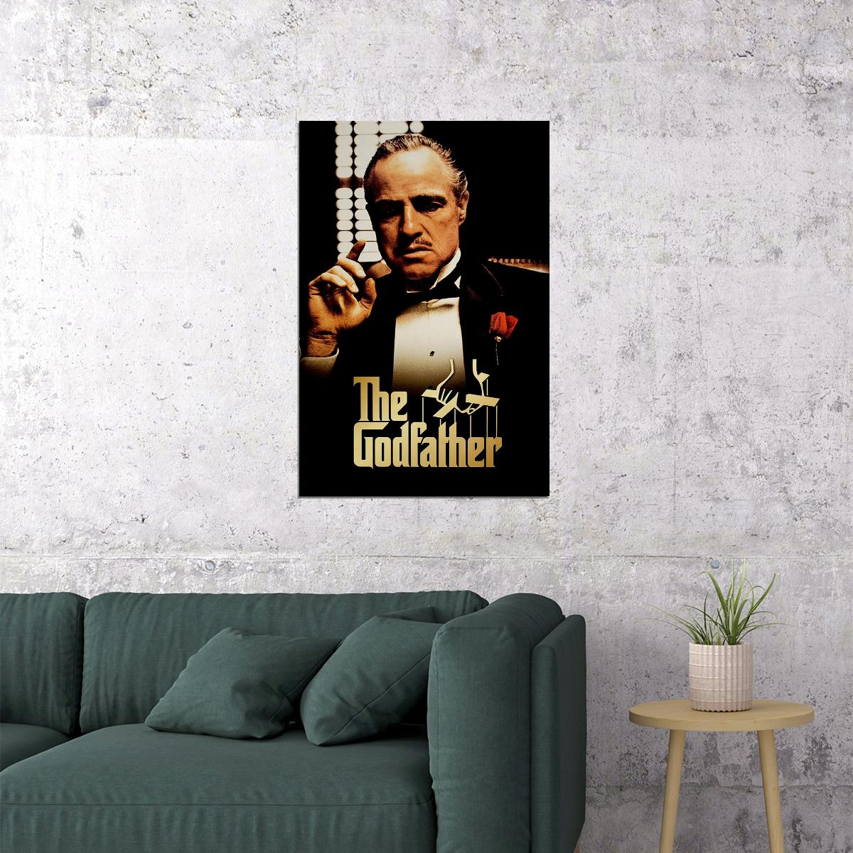 Godfather Goodfellas Great Gangsters Poster Wall Art Print Home Wall Decor - xonomax