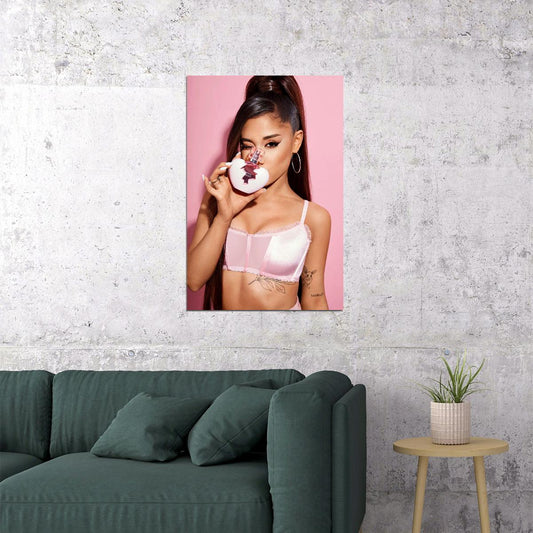 Ariana Grande Thank U Next 2019 Music Cover Poster Wall Art Print Home Wall Decor - xonomax