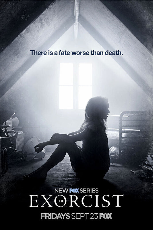 The Exorcist Classic Horror Movie Poster Wall Art Print Home Wall Decor - xonomax