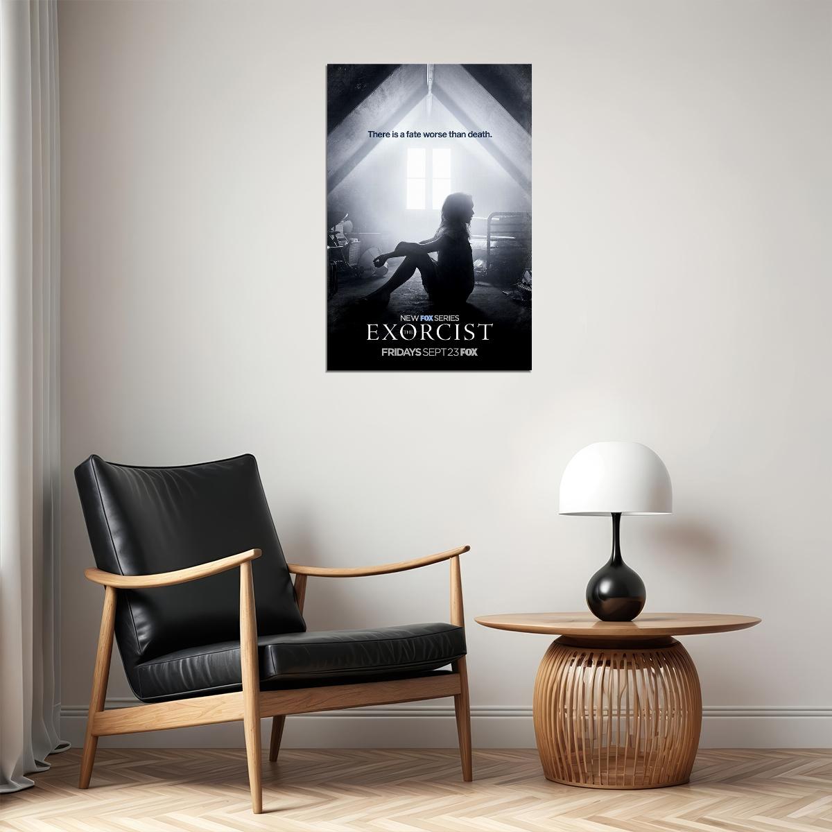 The Exorcist Classic Horror Movie Poster Wall Art Print Home Wall Decor - xonomax