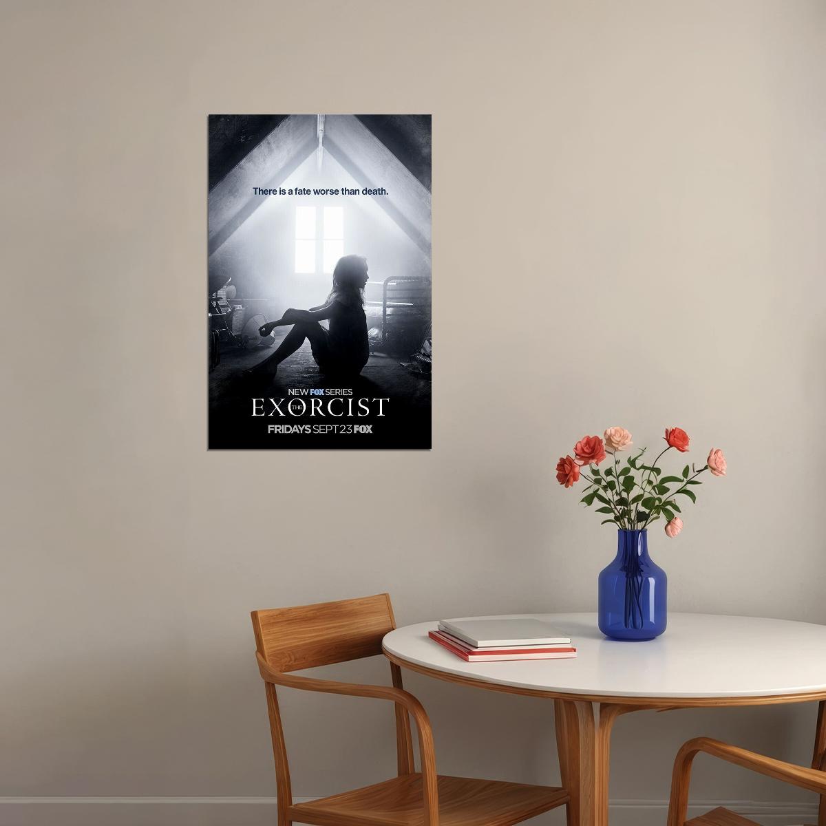 The Exorcist Classic Horror Movie Poster Wall Art Print Home Wall Decor - xonomax