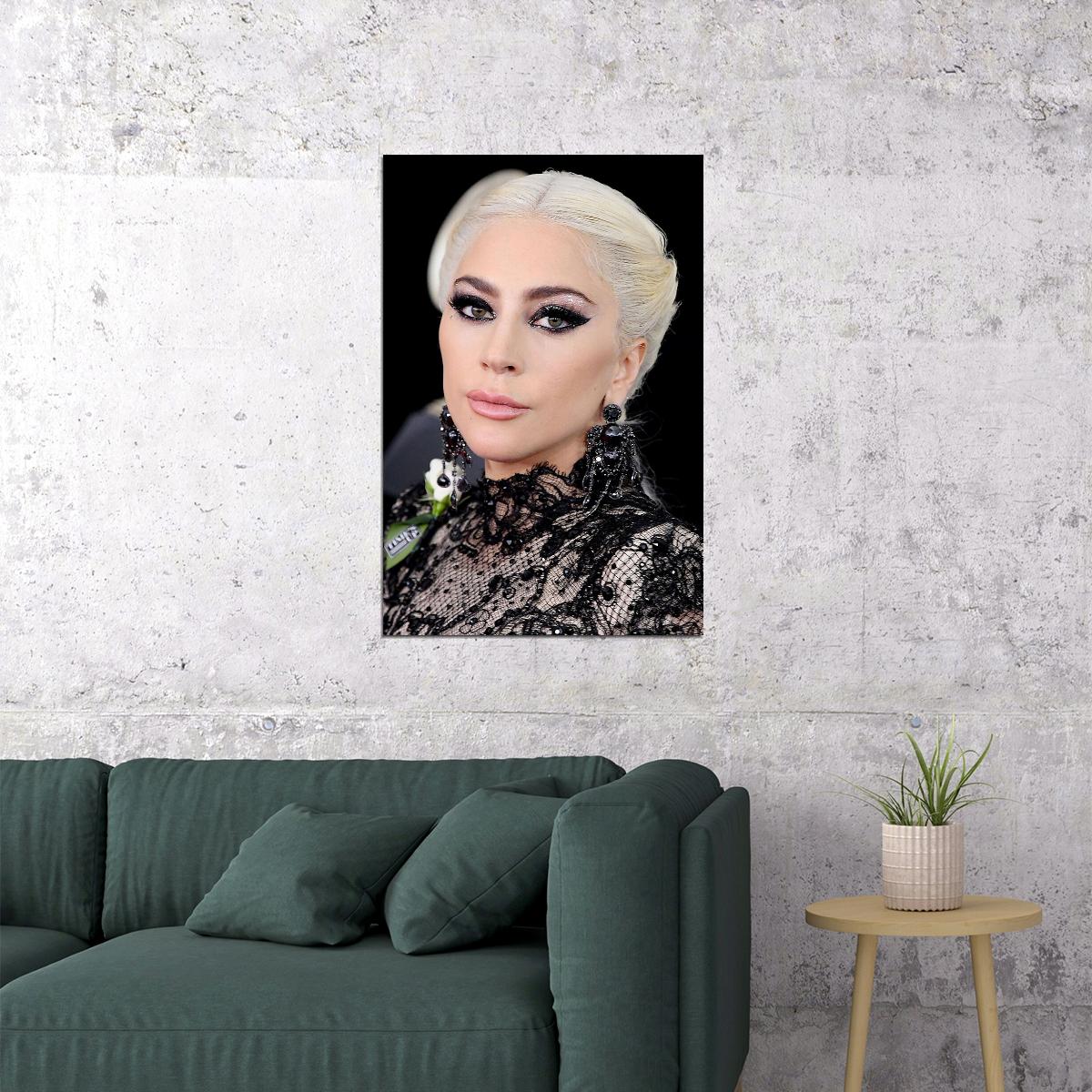 Lady Gaga Rap Sexy Music Singer Artist Poster Wall Art Print Home Wall Decor - xonomax