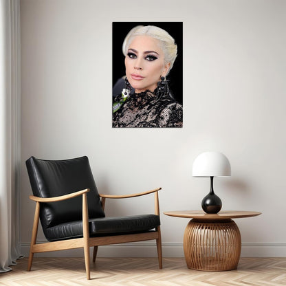 Lady Gaga Rap Sexy Music Singer Artist Poster Wall Art Print Home Wall Decor - xonomax