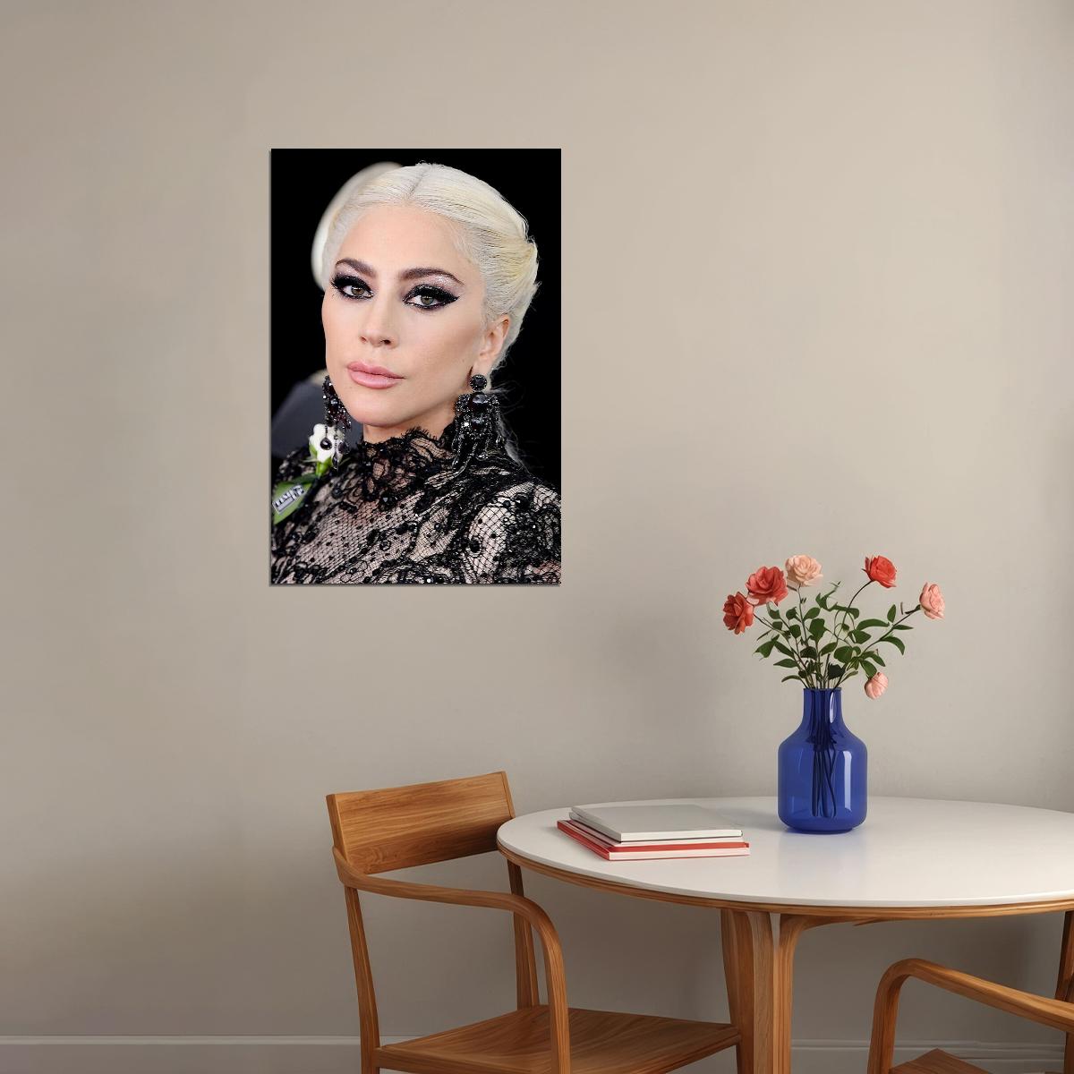 Lady Gaga Rap Sexy Music Singer Artist Poster Wall Art Print Home Wall Decor - xonomax