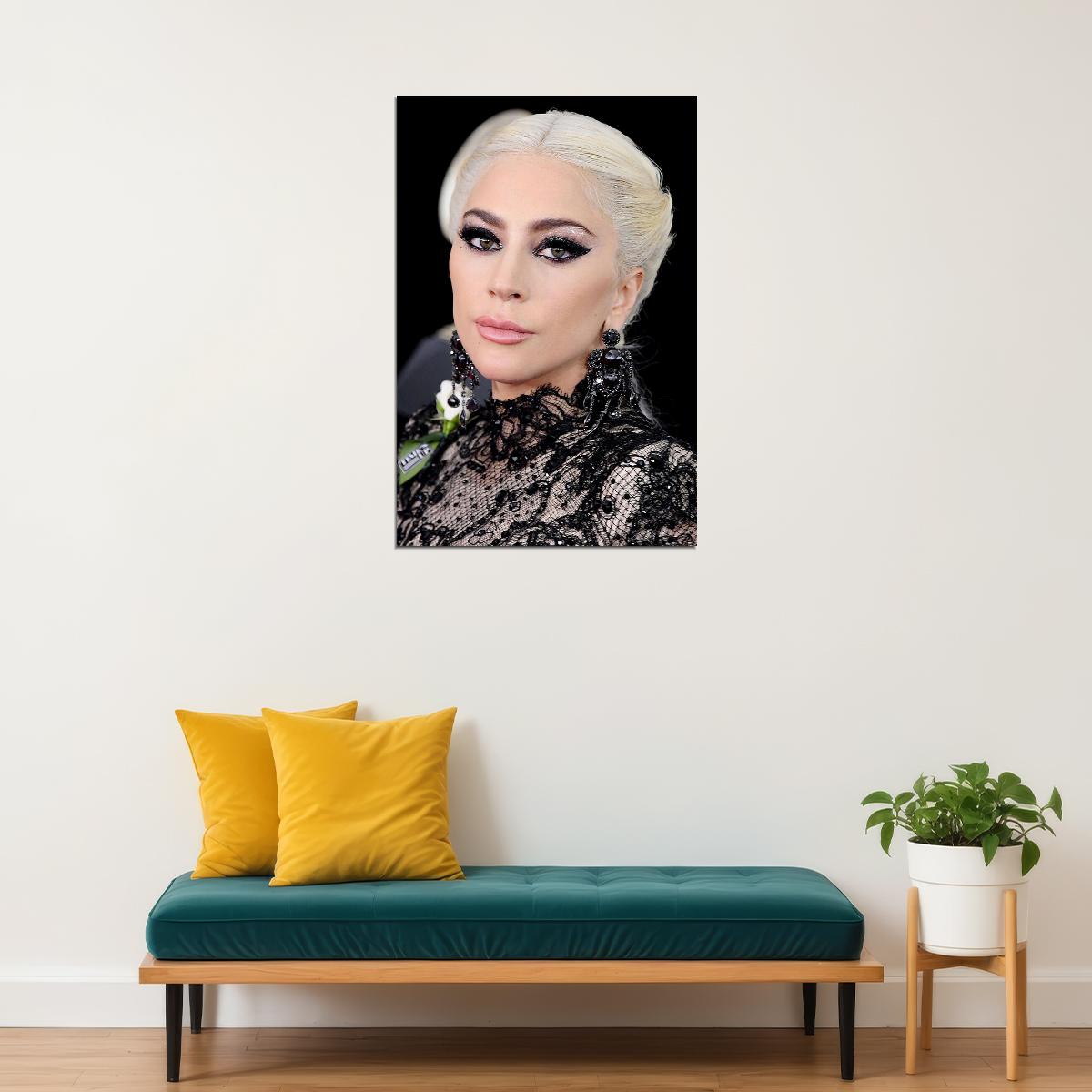 Lady Gaga Rap Sexy Music Singer Artist Poster Wall Art Print Home Wall Decor - xonomax