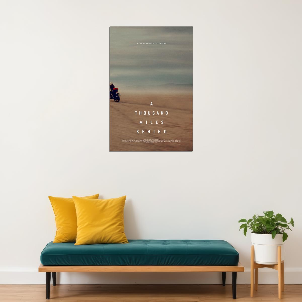 A Thousand Miles Behind Movie 2020 Poster Wall Art Print Home Wall Decor - xonomax