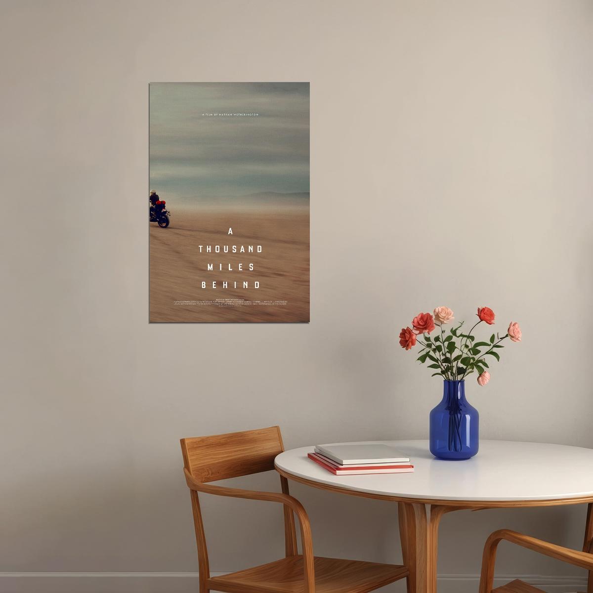 A Thousand Miles Behind Movie 2020 Poster Wall Art Print Home Wall Decor - xonomax