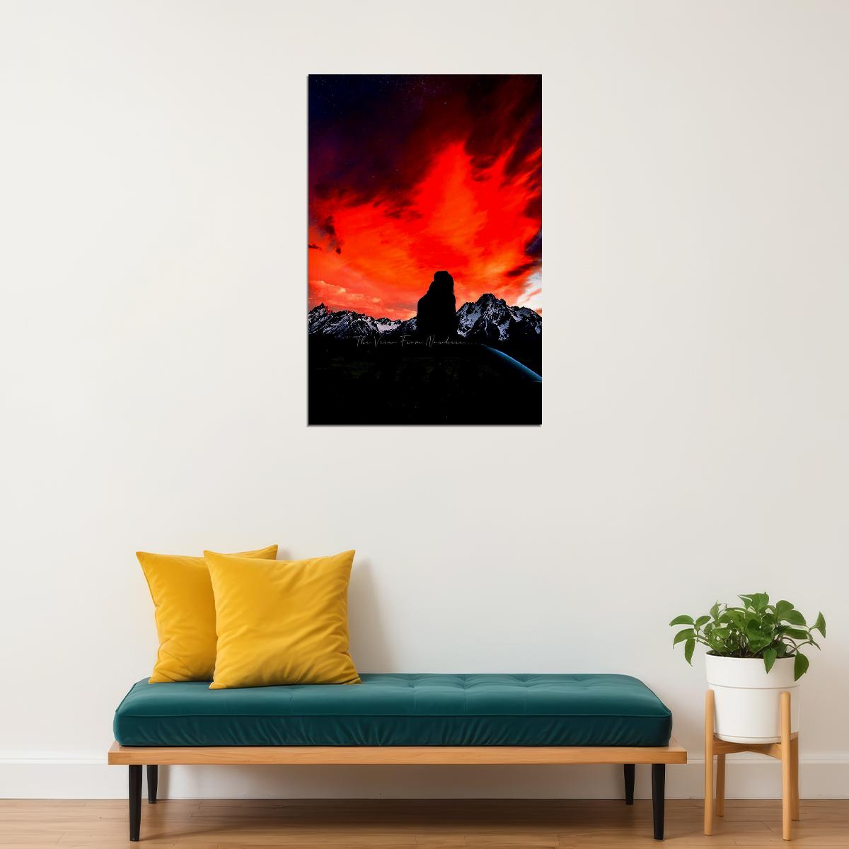 Gentry Fox Album The View From Nowhere Poster Wall Art Print Home Wall Decor - xonomax