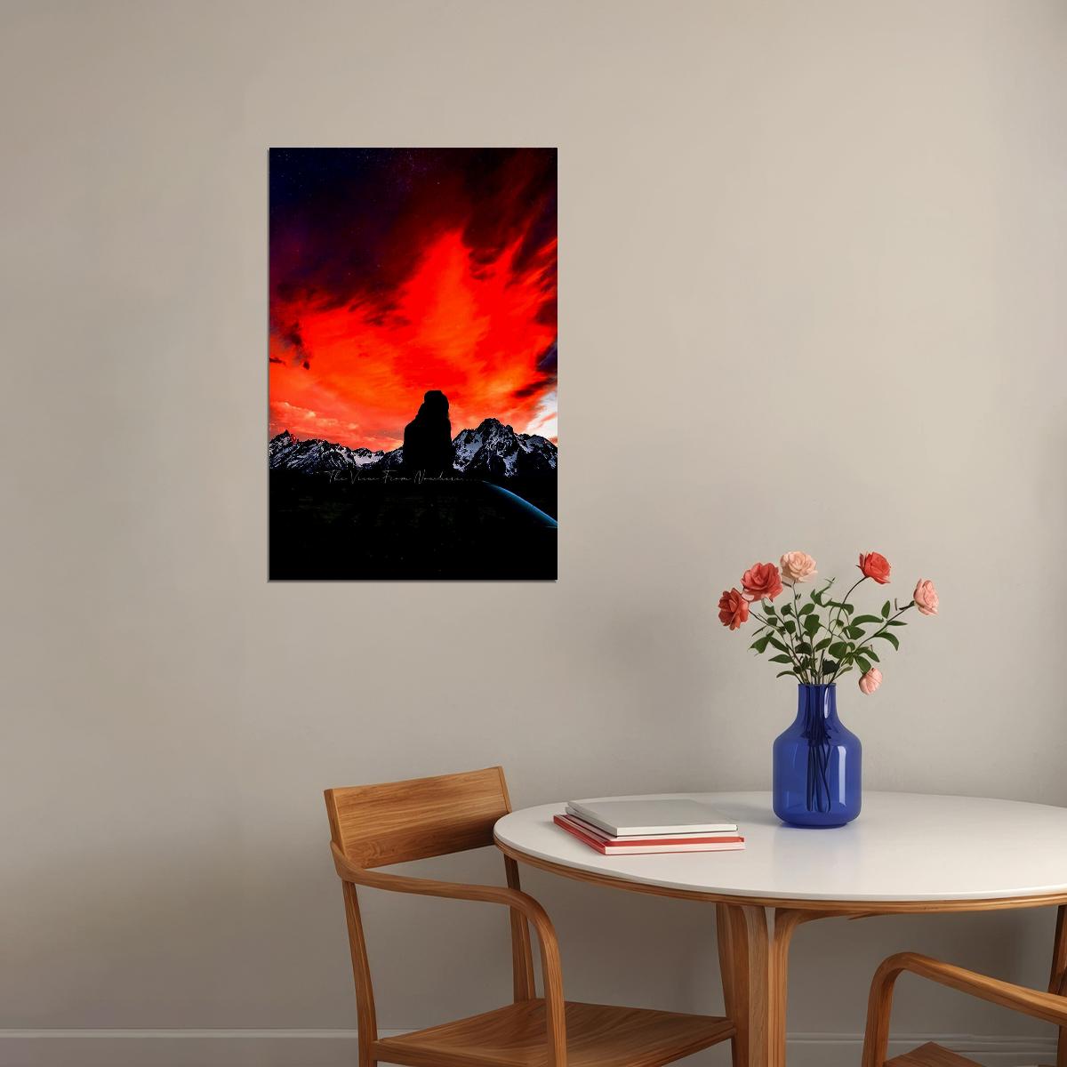Gentry Fox Album The View From Nowhere Poster Wall Art Print Home Wall Decor - xonomax