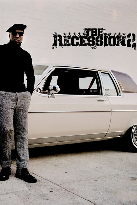 Jeezy Album The Recession 2 Music Poster Wall Art Print Home Wall Decor - xonomax