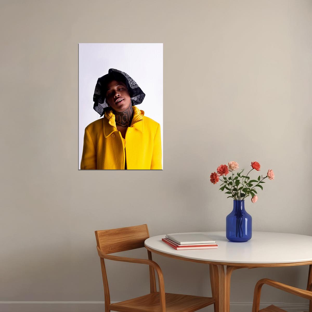 Justin Rarri Album Youngest In Kharge Poster Wall Art Print Home Wall Decor - xonomax