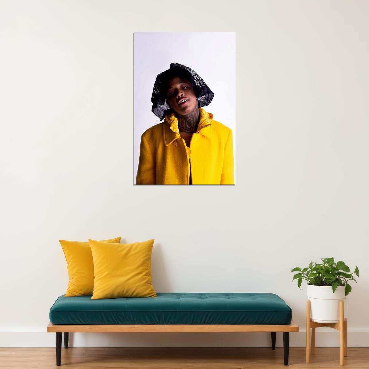 Justin Rarri Album Youngest In Kharge Poster Wall Art Print Home Wall Decor - xonomax