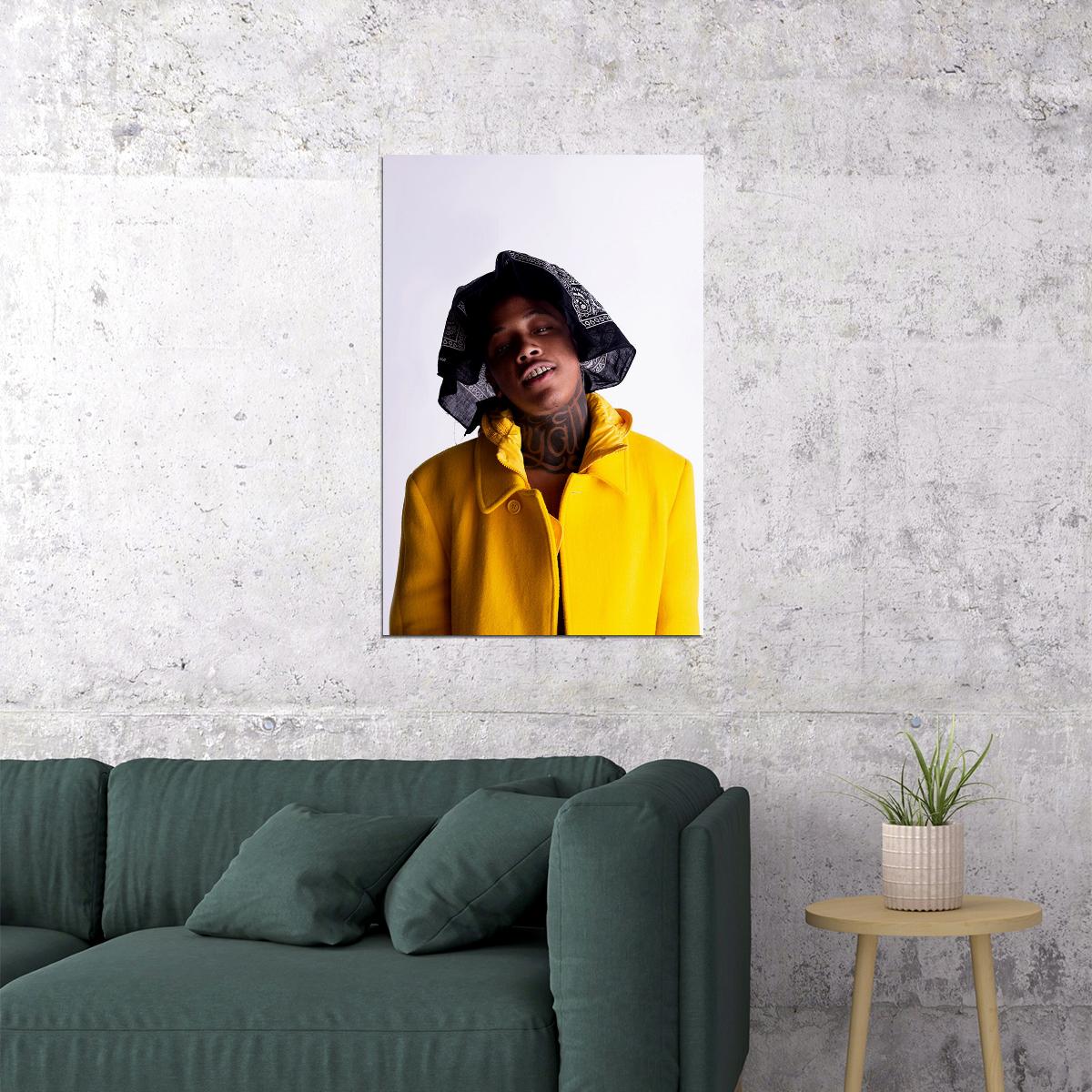 Justin Rarri Album Youngest In Kharge Poster Wall Art Print Home Wall Decor - xonomax