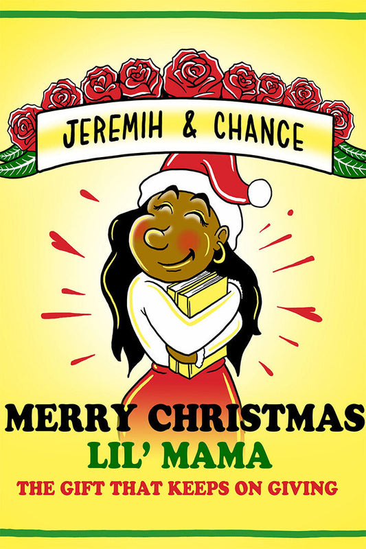 Chance The Rapper Jeremih Merry Christmas Poster Wall Art Print Home Wall Decor - xonomax