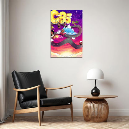 French Montana Cb5 Music Poster Wall Art Print Home Wall Decor - xonomax