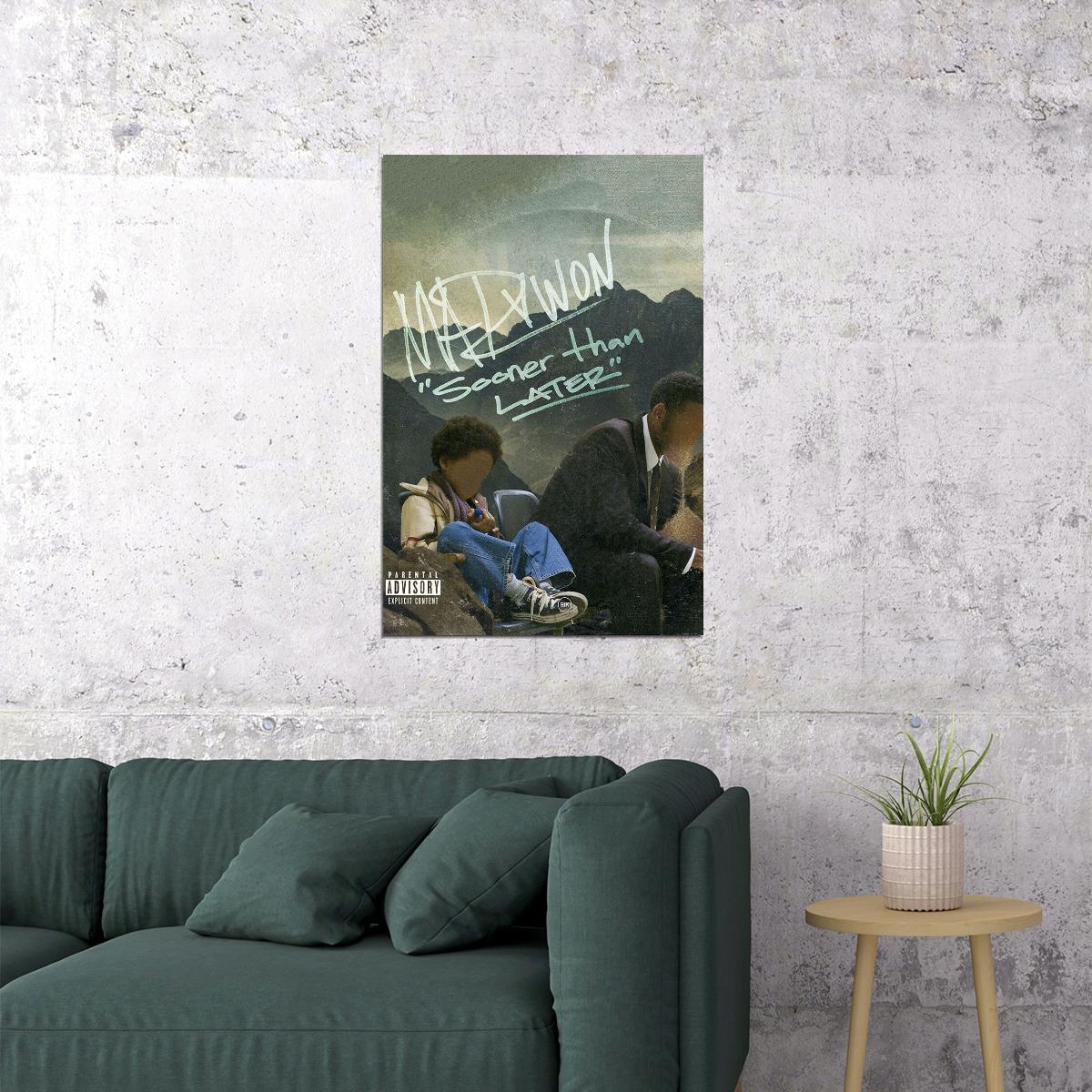 Marv Won Sooner Than Later Musician Poster Wall Art Print Home Wall Decor - xonomax