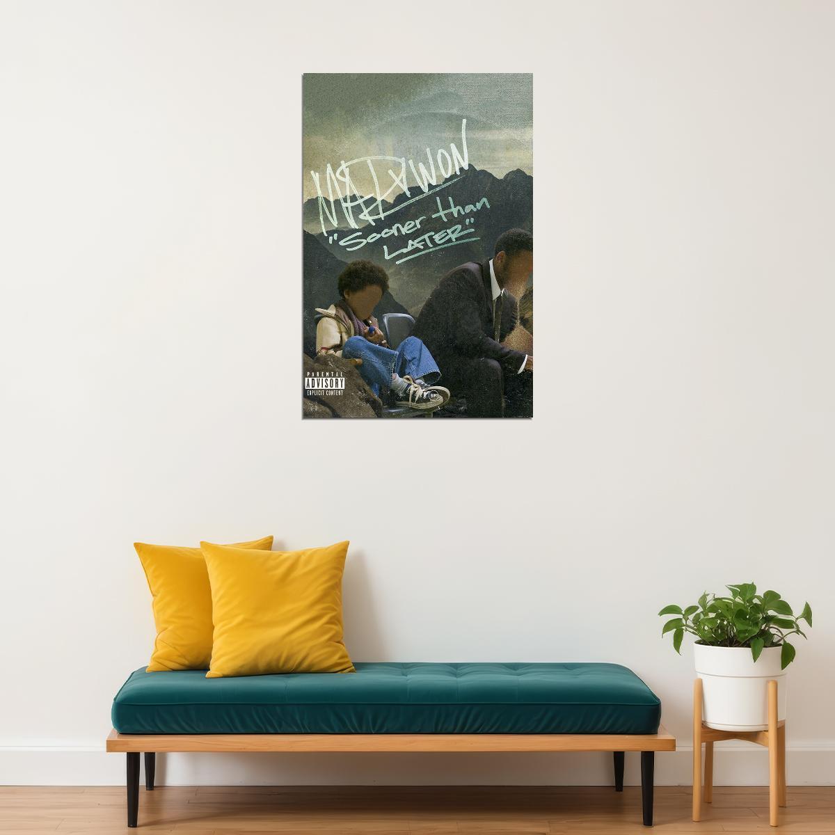 Marv Won Sooner Than Later Musician Poster Wall Art Print Home Wall Decor - xonomax