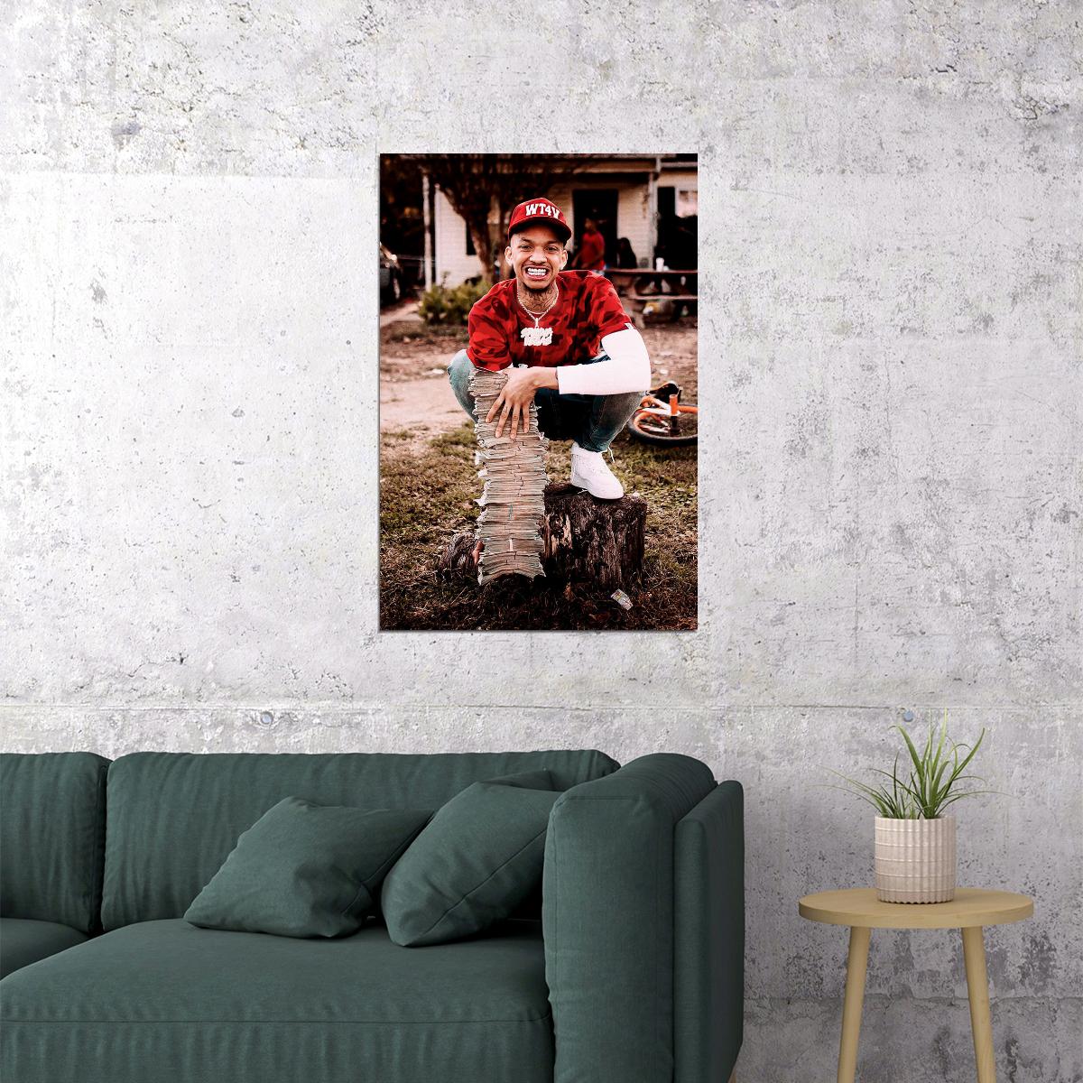 Stunna 4 Vegas Album Welcome To 4 Music Poster Wall Art Print Home Wall Decor - xonomax