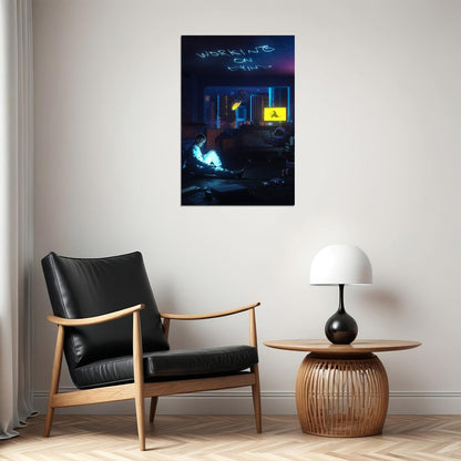 Working On Dying Album Waiting To Die Poster Wall Art Print Home Wall Decor - xonomax