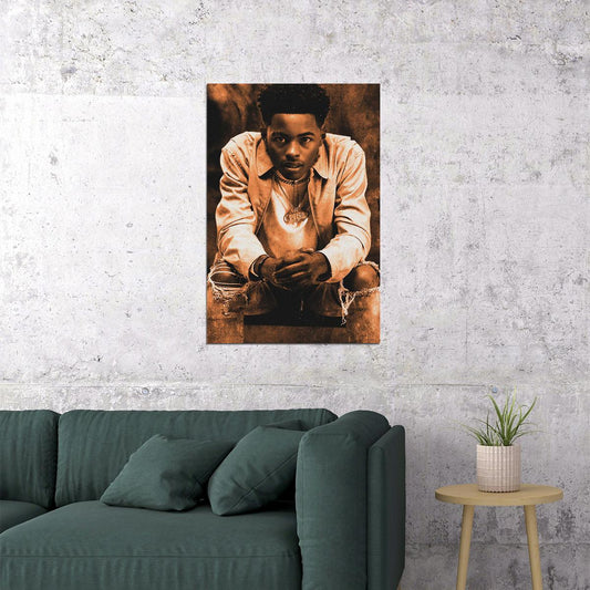 Ysn Flow Album Long Story Short Musician Poster Wall Art Print Home Wall Decor - xonomax