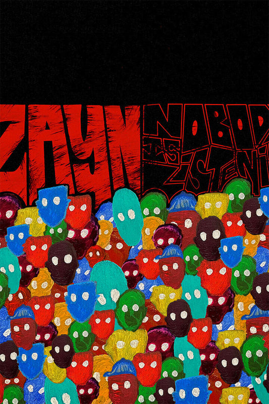 Zayn Album Nobody Is Listening Poster Wall Art Print Home Wall Decor - xonomax