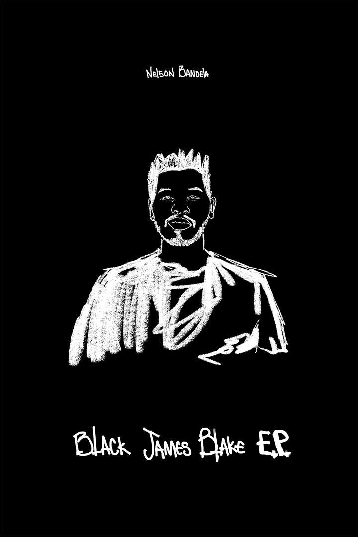 Nelson Bandela Album Black James Blake Poster Wall Art Print Home Wall Decor - xonomax