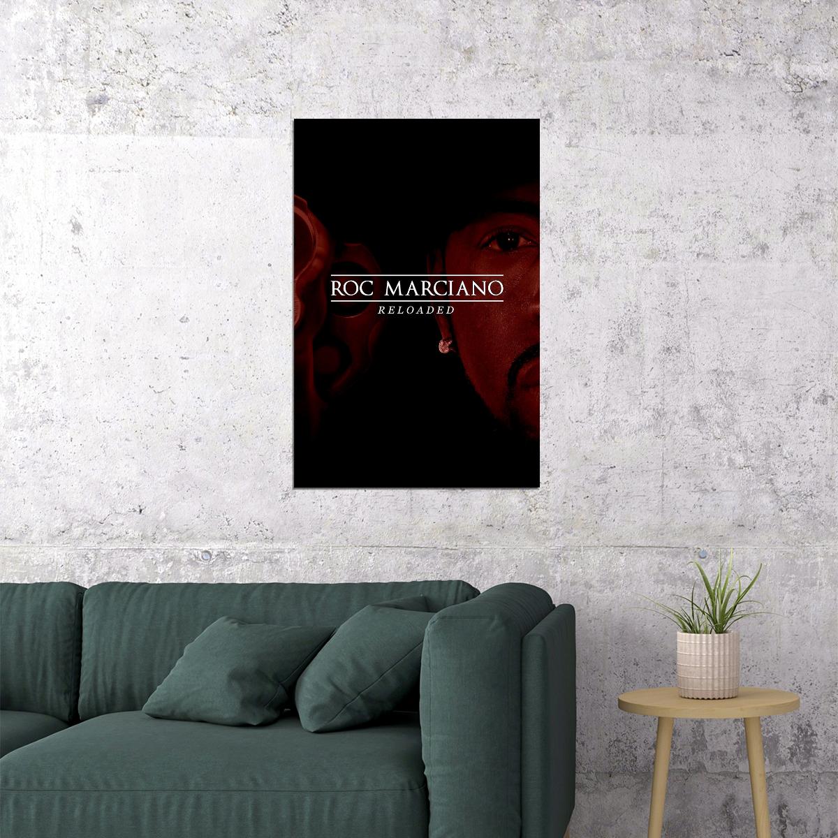 Roc Marciano Album Reloaded Cover Poster Wall Art Print Home Wall Decor - xonomax