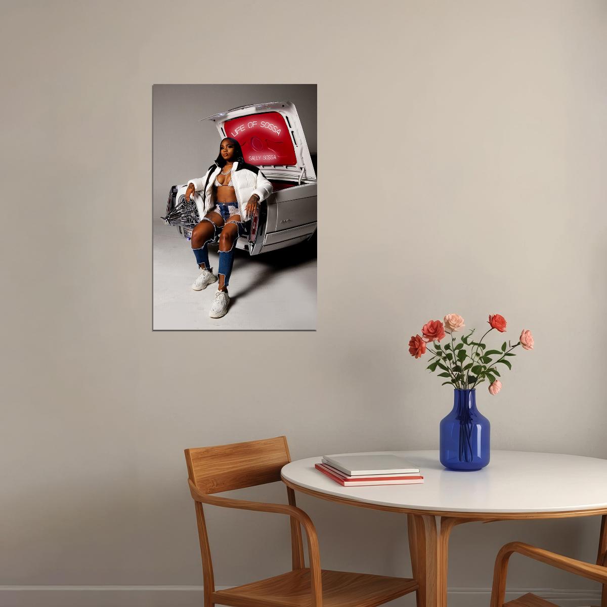 Sally Sossa Life Of Sossa Poster Wall Art Print Home Wall Decor - xonomax