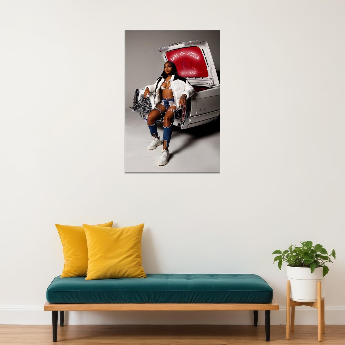 Sally Sossa Life Of Sossa Poster Wall Art Print Home Wall Decor - xonomax