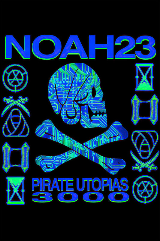 Noah23 Rapper Pirate Utopias 3000 Poster Wall Art Print Home Wall Decor - xonomax