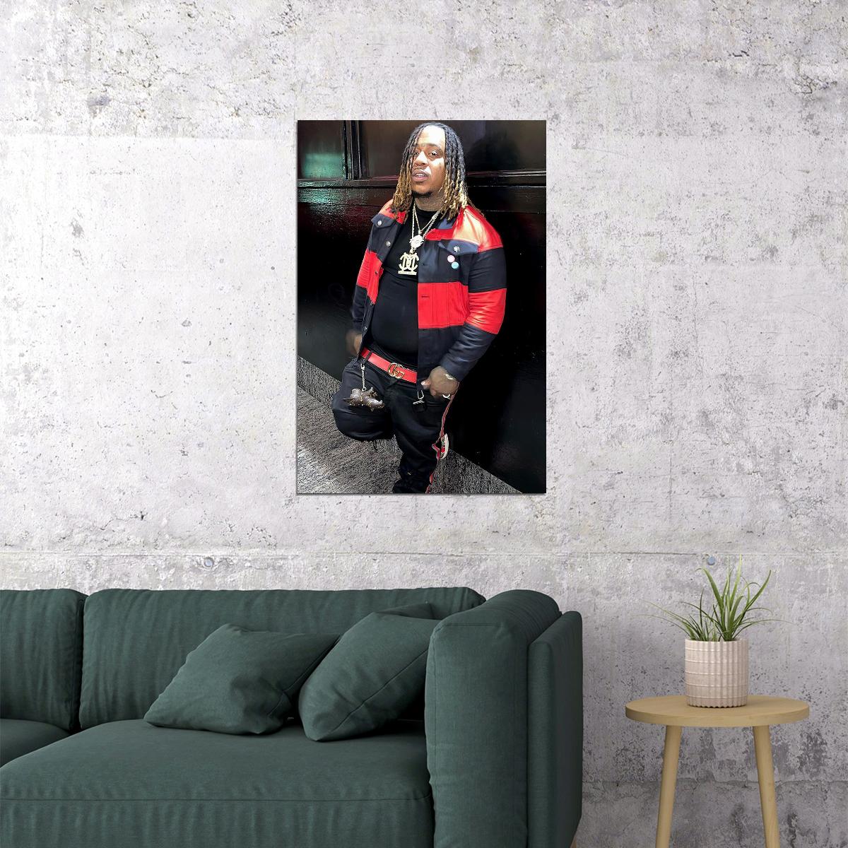 Chucky Trill Great Music Singer Poster Wall Art Print Home Wall Decor - xonomax