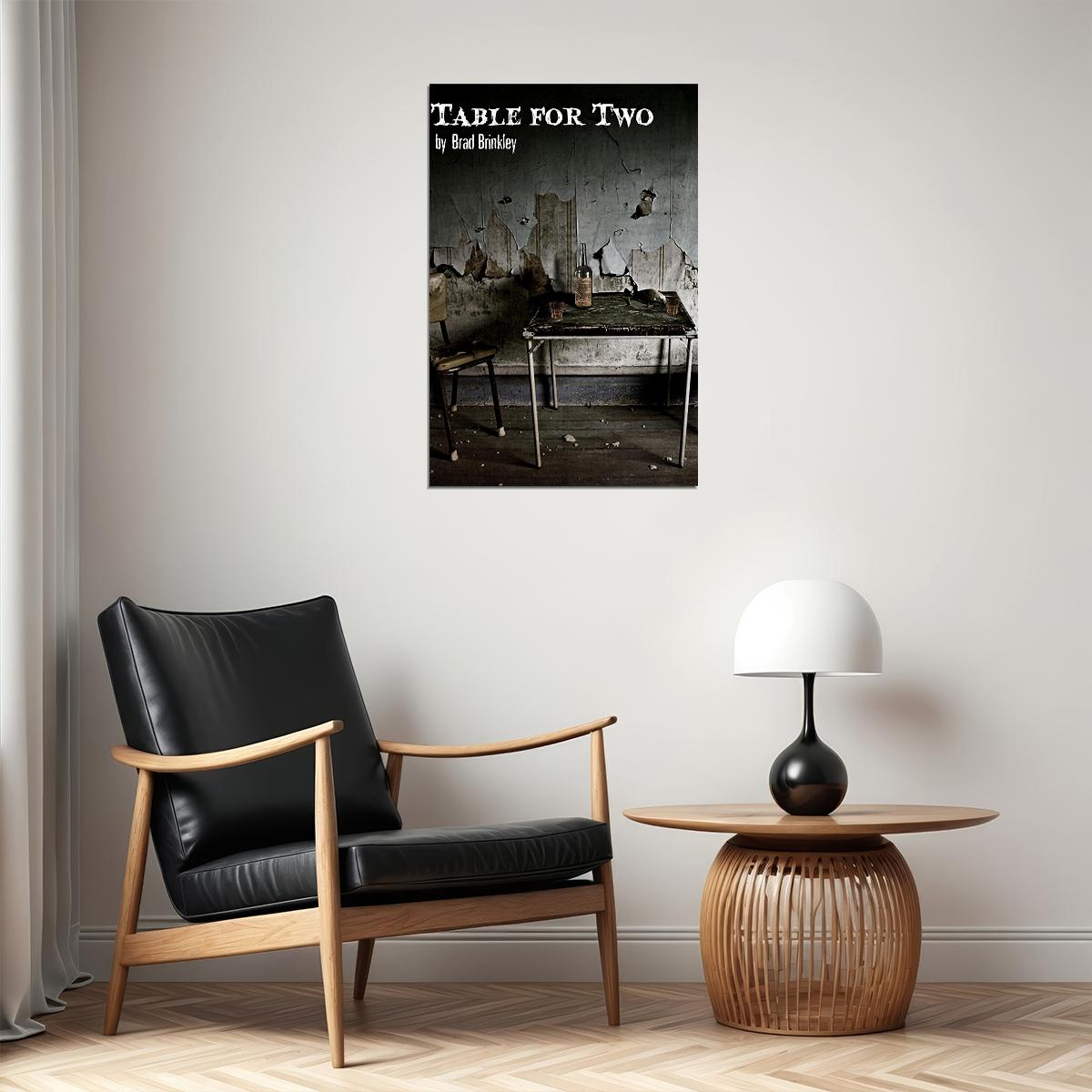 Brad Brinkley Table For Two Ep Cover Poster Wall Art Print Home Wall Decor - xonomax