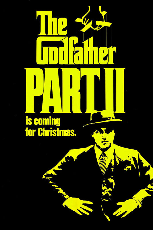 The Godfather Part Ii Classic Movie Crime Action Poster Wall Art Print Home Wall Decor - xonomax