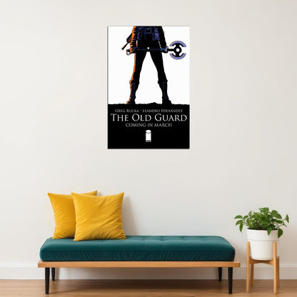 The Old Guard Movie Action Adventure Fantasy Poster Wall Art Print Home Wall Decor - xonomax