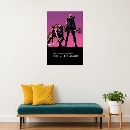 The Old Guard Movie Adventure Action Fantasy Poster Wall Art Print Home Wall Decor - xonomax