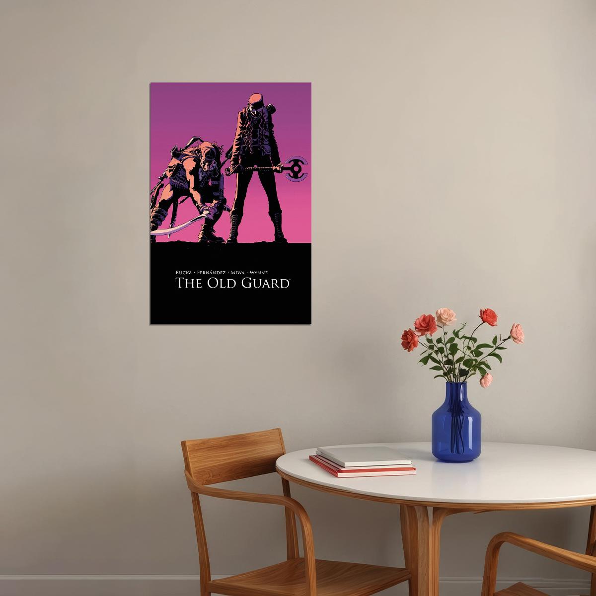 The Old Guard Movie Adventure Action Fantasy Poster Wall Art Print Home Wall Decor - xonomax
