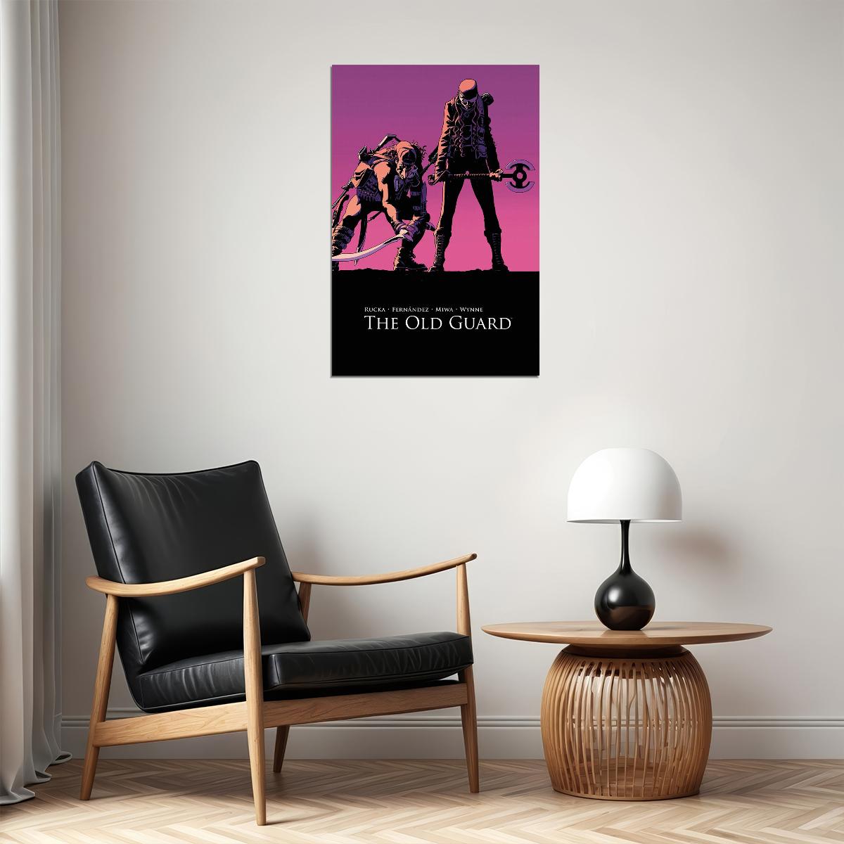 The Old Guard Movie Adventure Action Fantasy Poster Wall Art Print Home Wall Decor - xonomax